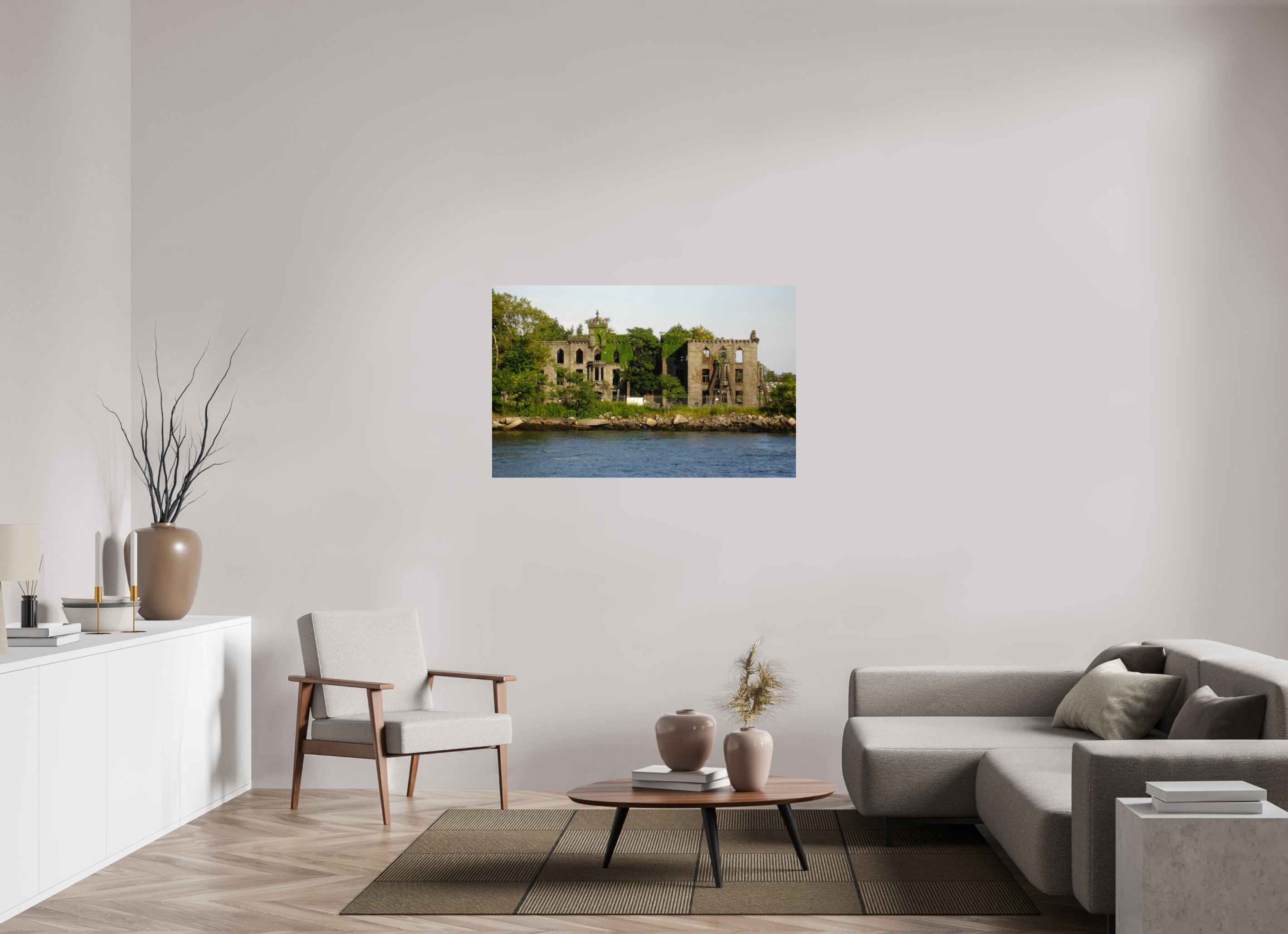 48.9 x 31″, Photo Print On Fuji Crystal DP II Abandoned Sanitarian