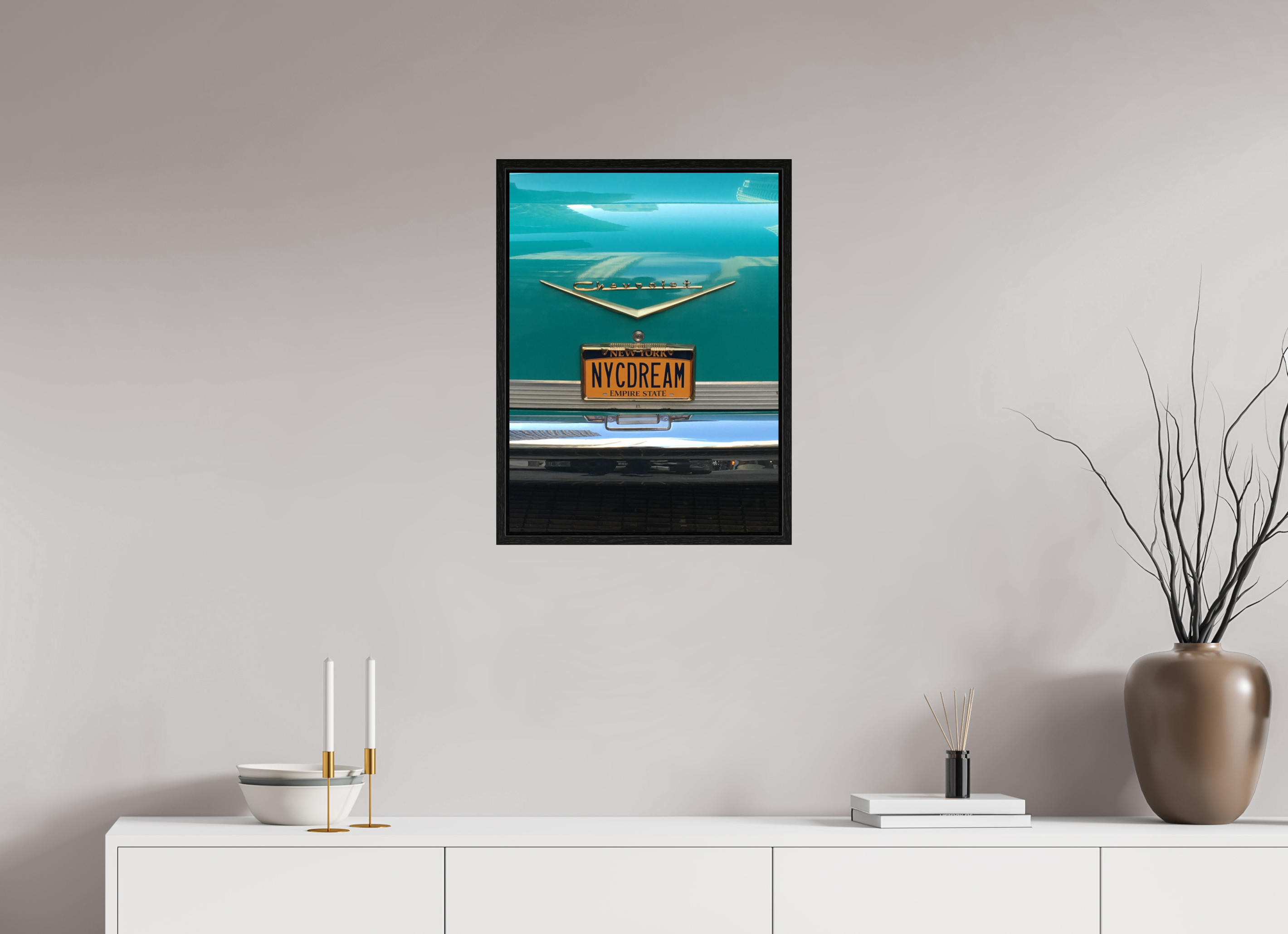 18 x 24″, Floater Frame NYC DREAM