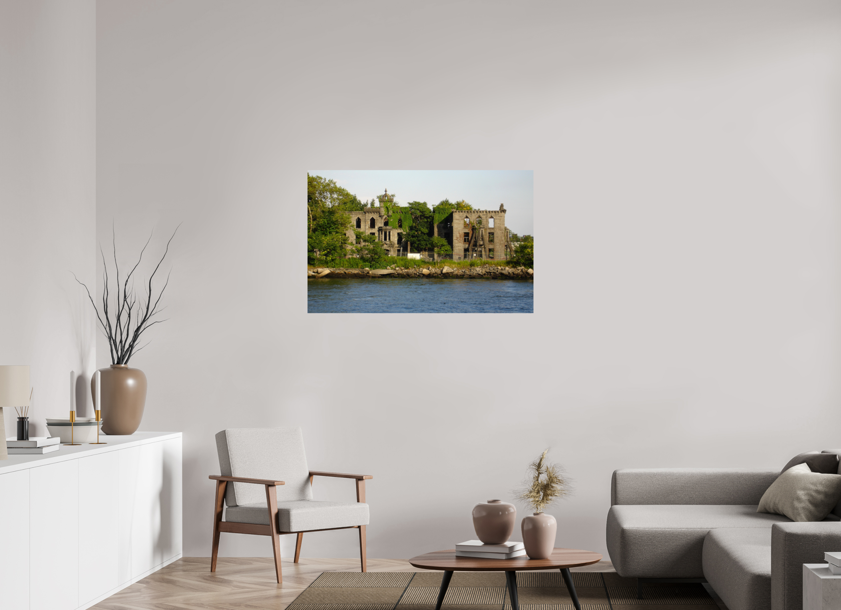 44.2 x 28″, Photo Print On Fuji Crystal DP II Abandoned Sanitarian