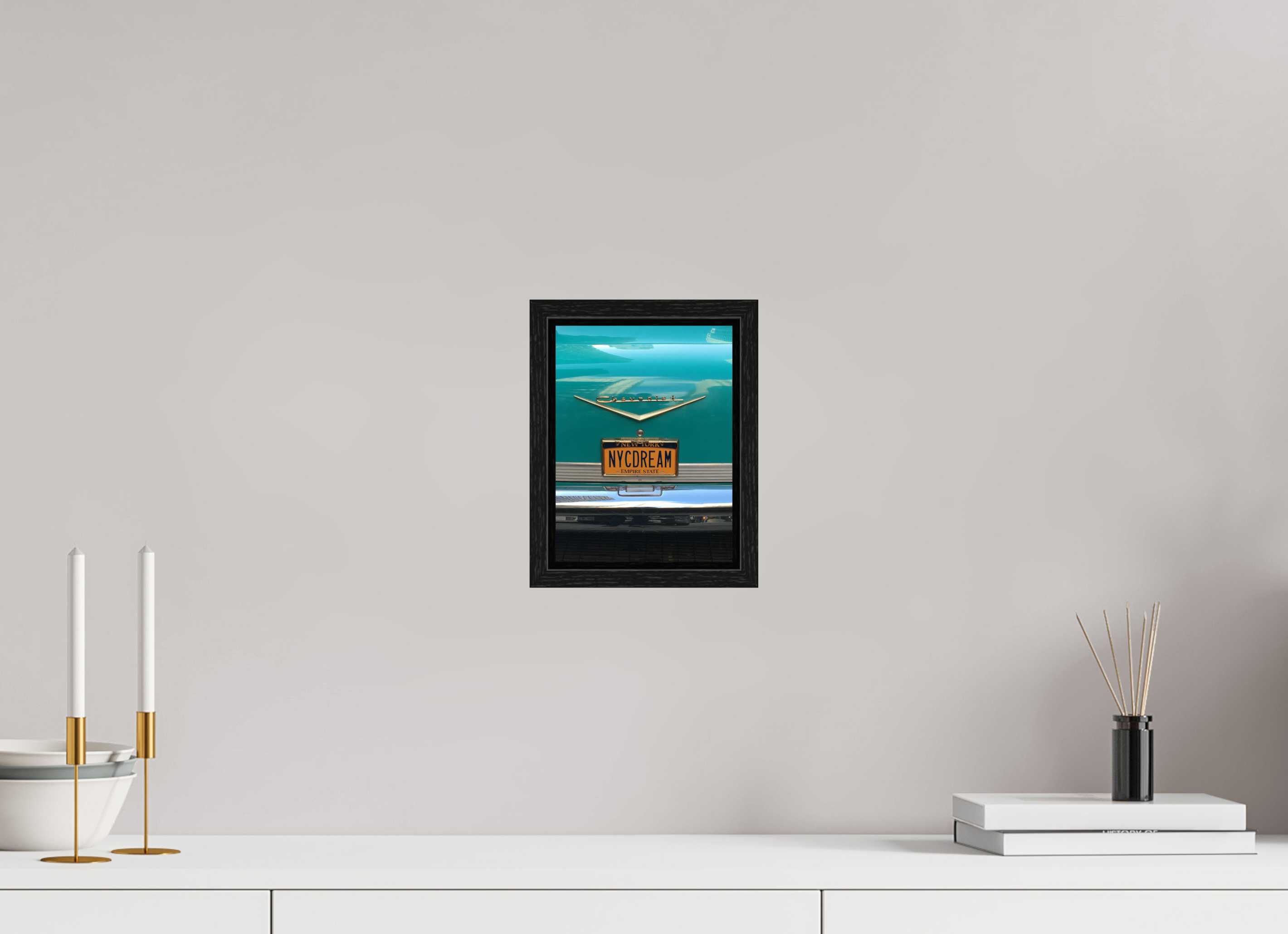 6 x 8″, Floater Frame NYC DREAM