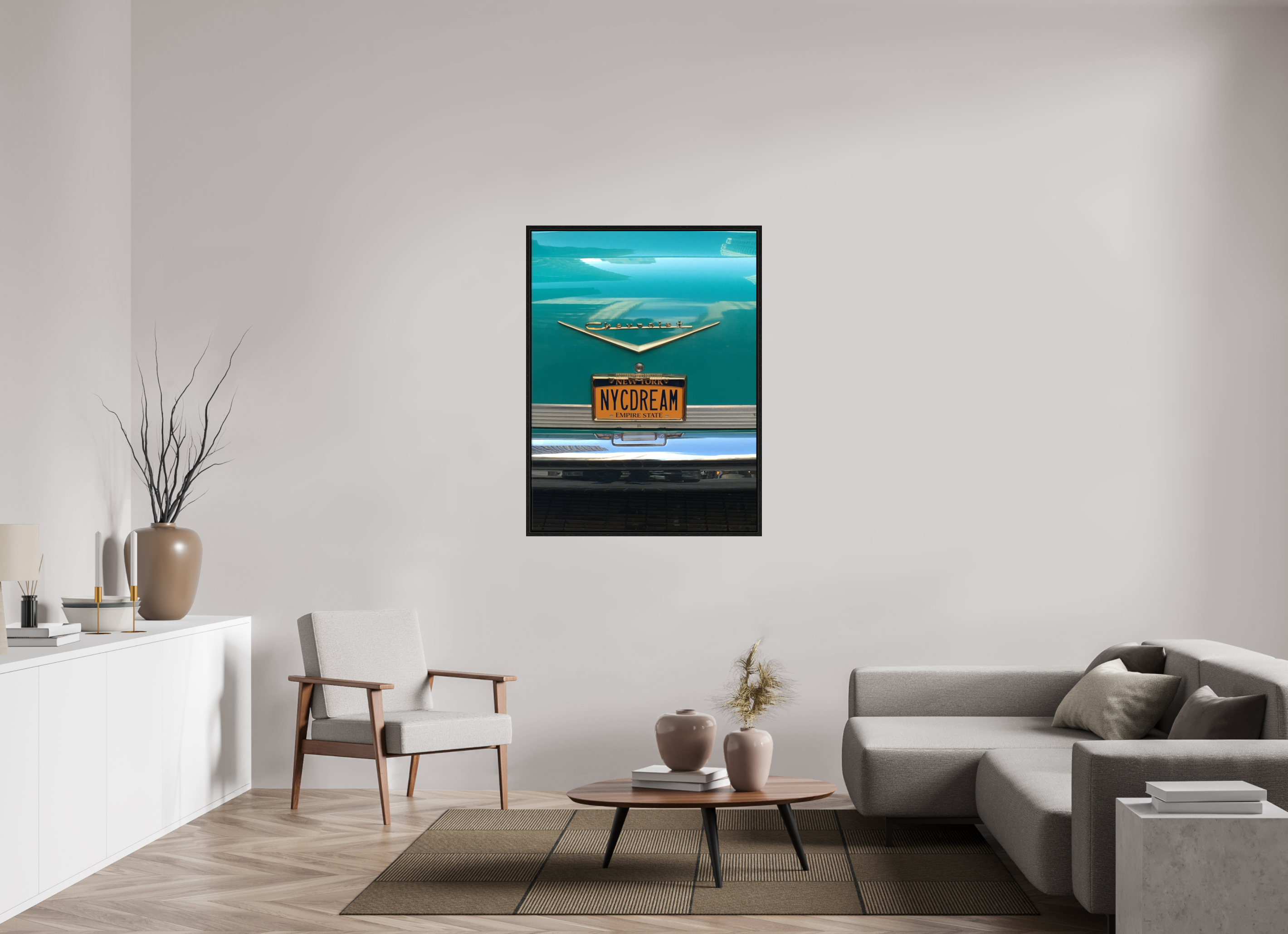 36 x 48″, Floater Frame NYC DREAM