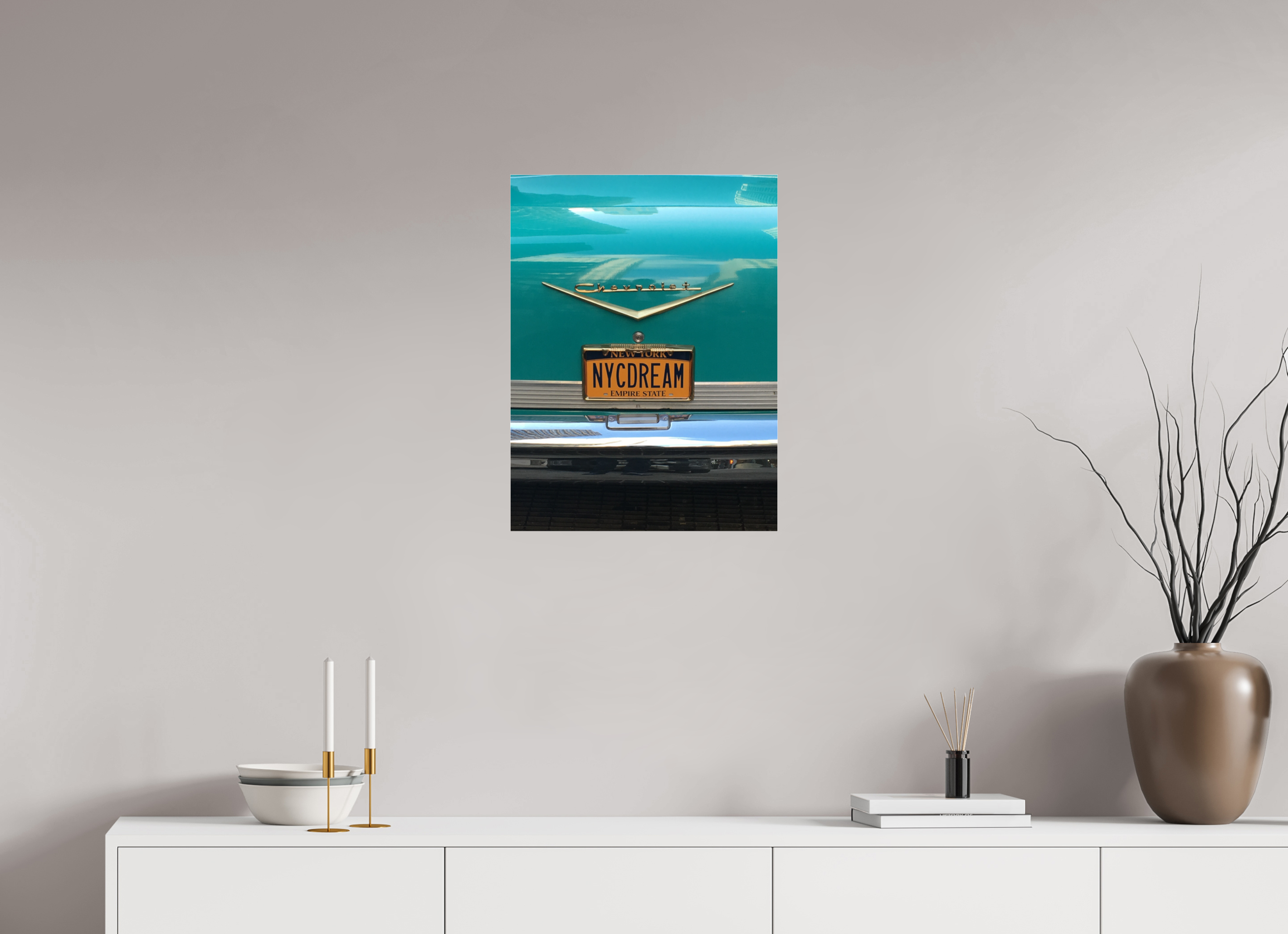 18 x 24″, Photo Print Under Acrylic Glass NYC DREAM