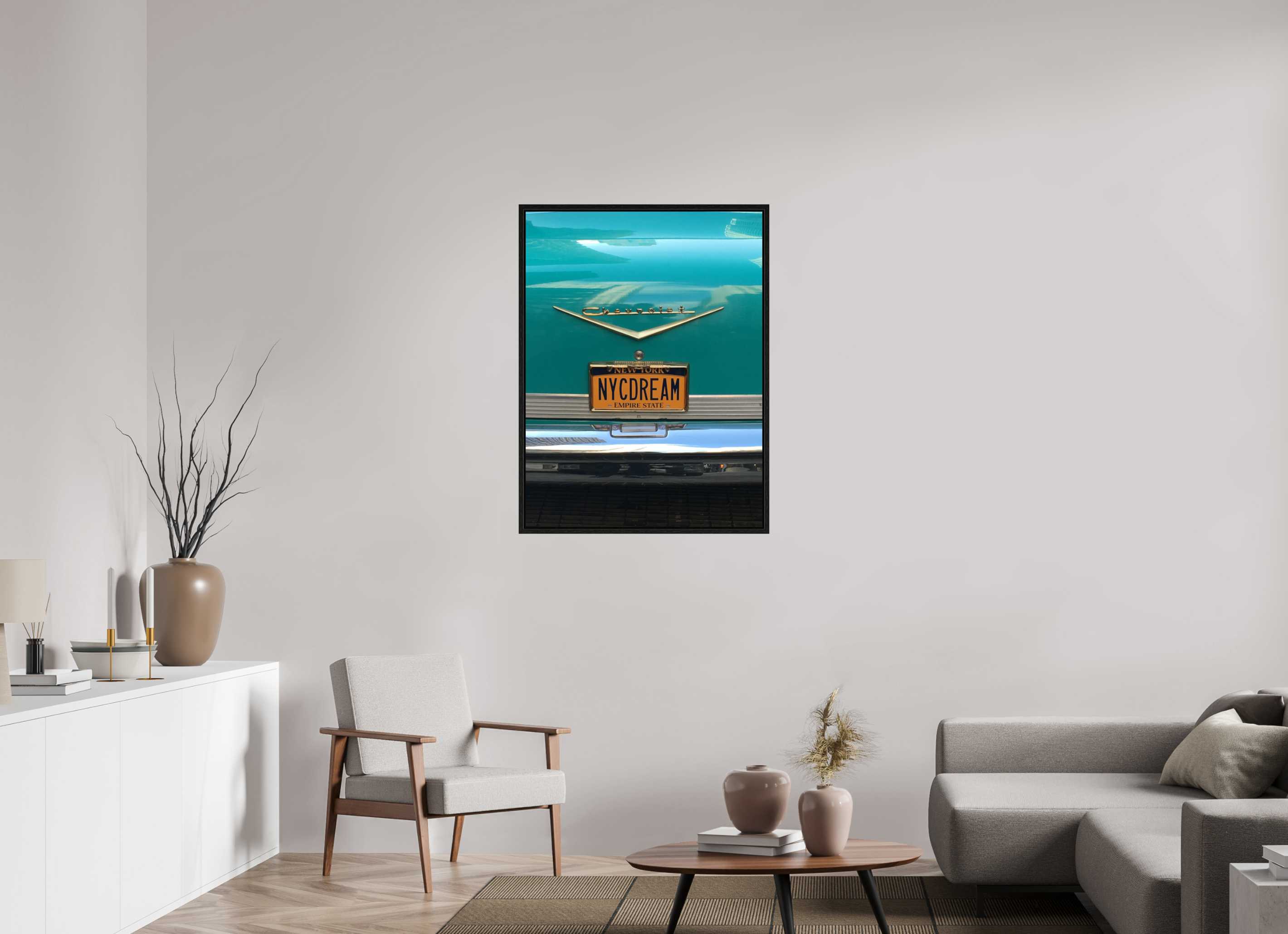 30 x 40″, Floater Frame NYC DREAM