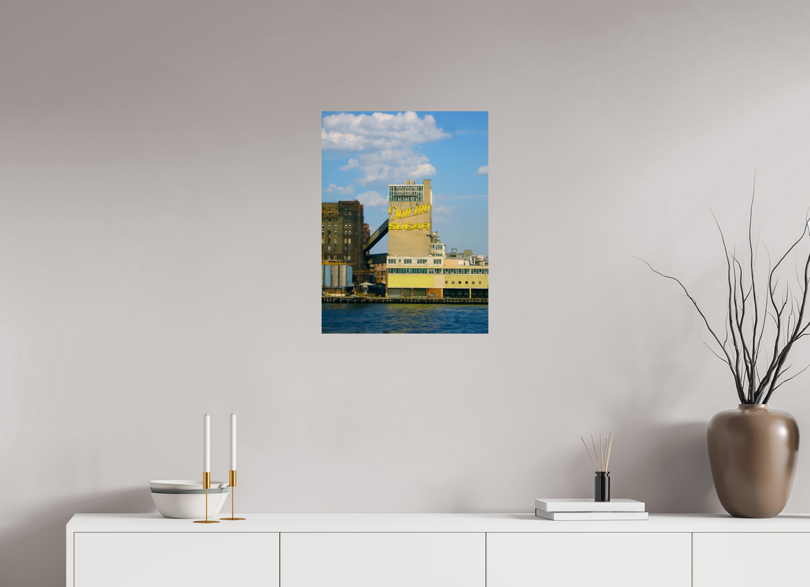 18 x 24″, Photo Print On Fuji Crystal DP II Domino Factory Vintage......