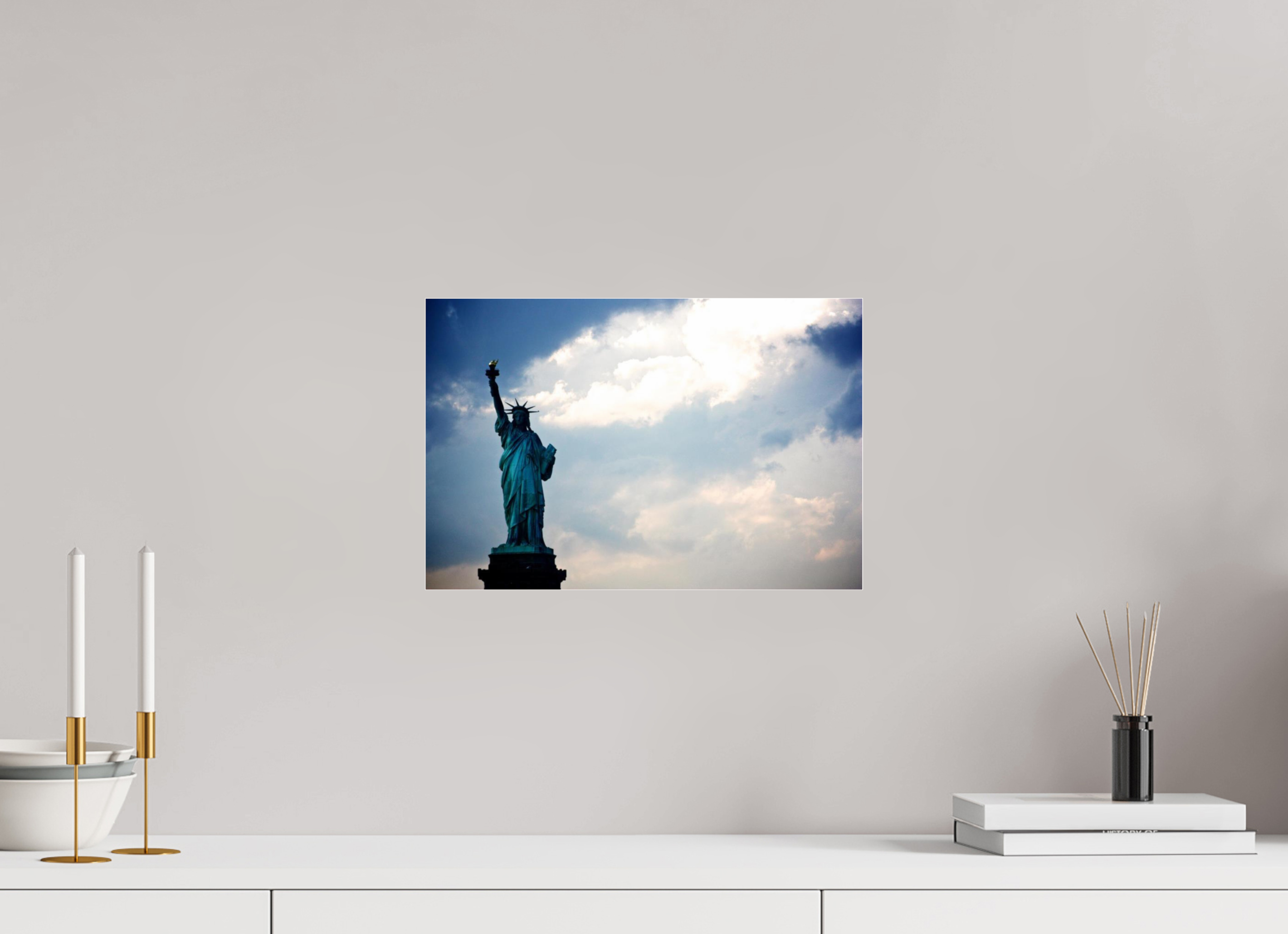 15 x 10″, Photo Print Under Acrylic Glass Statue of Liberty