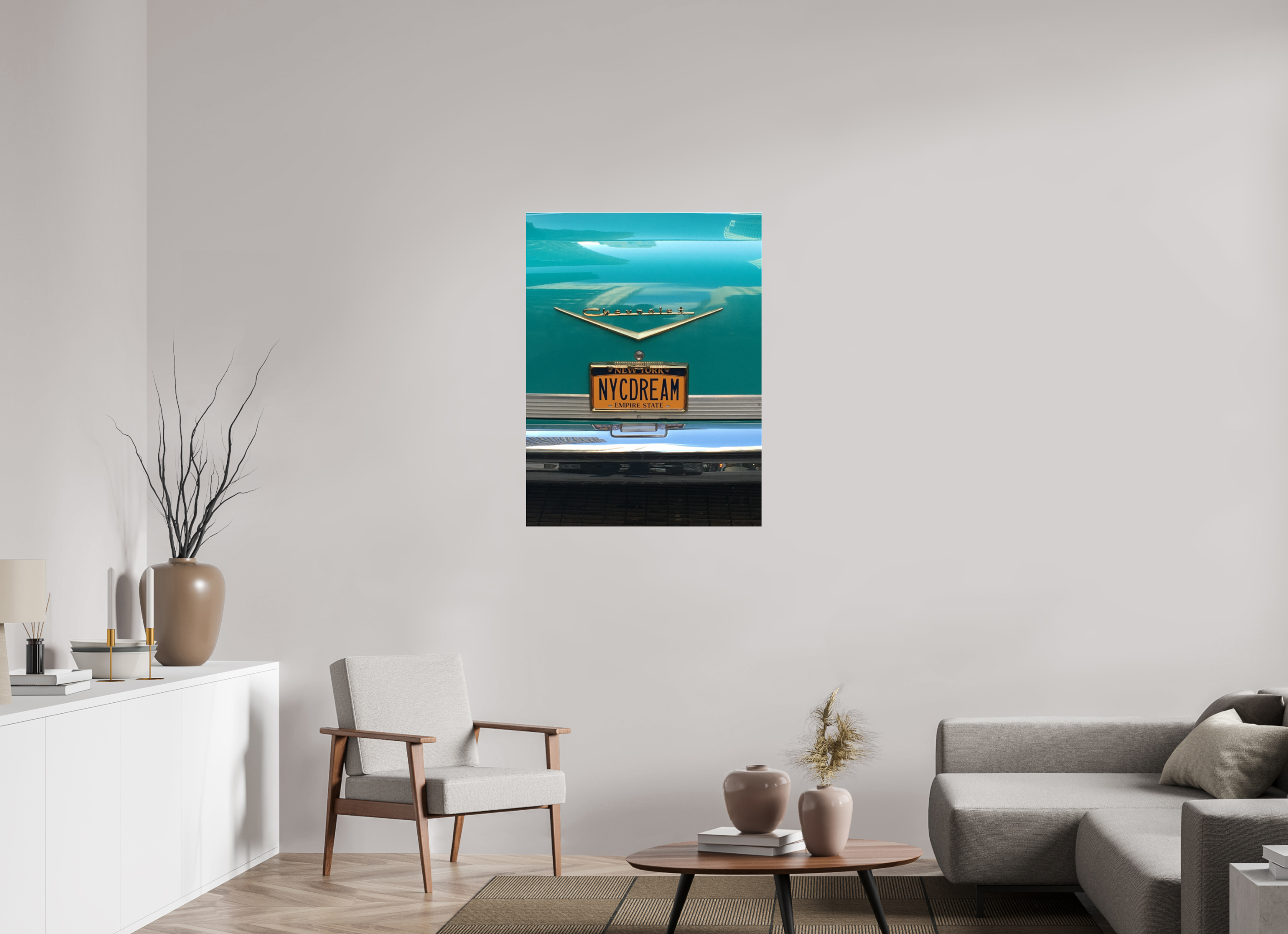 30 x 40″, Photo Print Under Acrylic Glass NYC DREAM