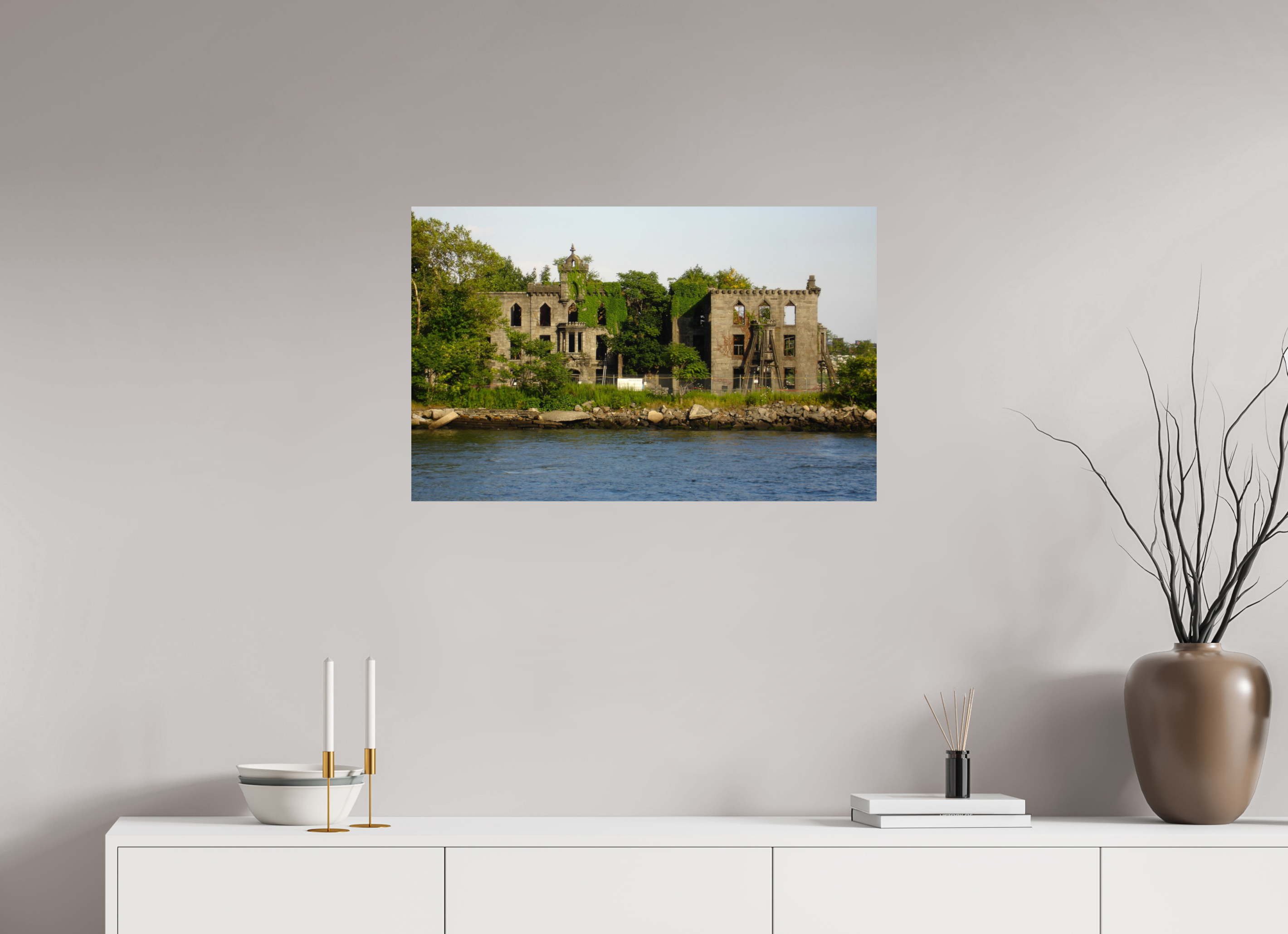 31.6 x 20″, Photo Print On Fuji Crystal DP II Abandoned Sanitarian