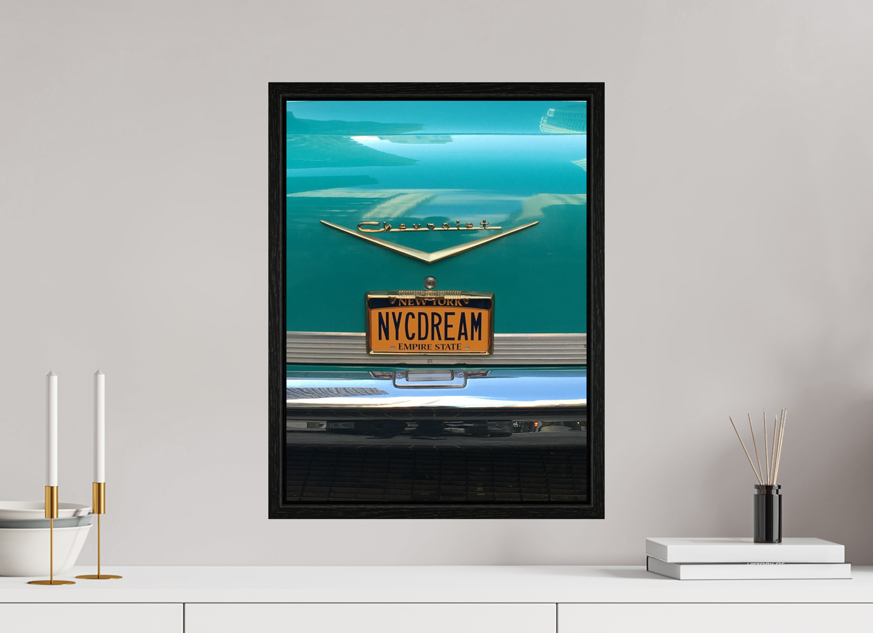 15 x 20″, Floater Frame NYC DREAM